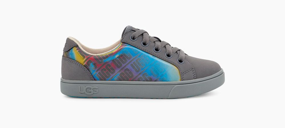 Ugg Zilo Chromatic - Kids Sneakers - Grey - NZ (0238MRPWT)